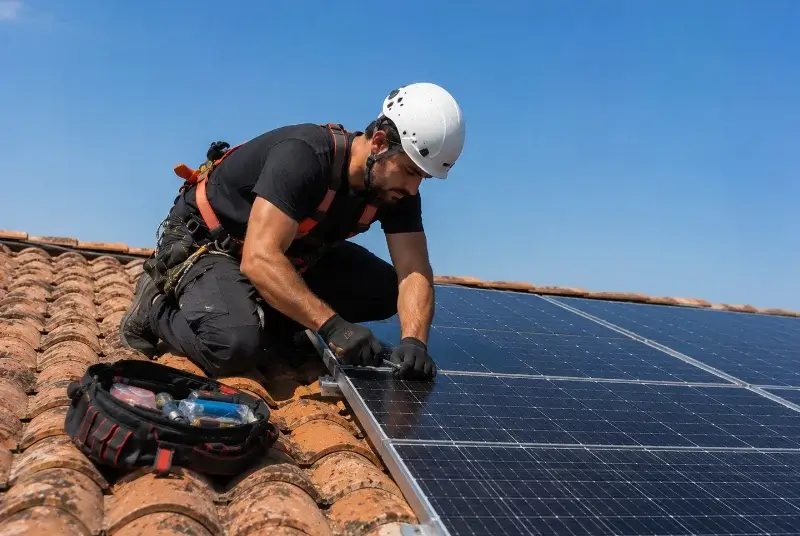 Maintenance et monitoring de panneaux solaires à Oberhoffen-sur-Moder